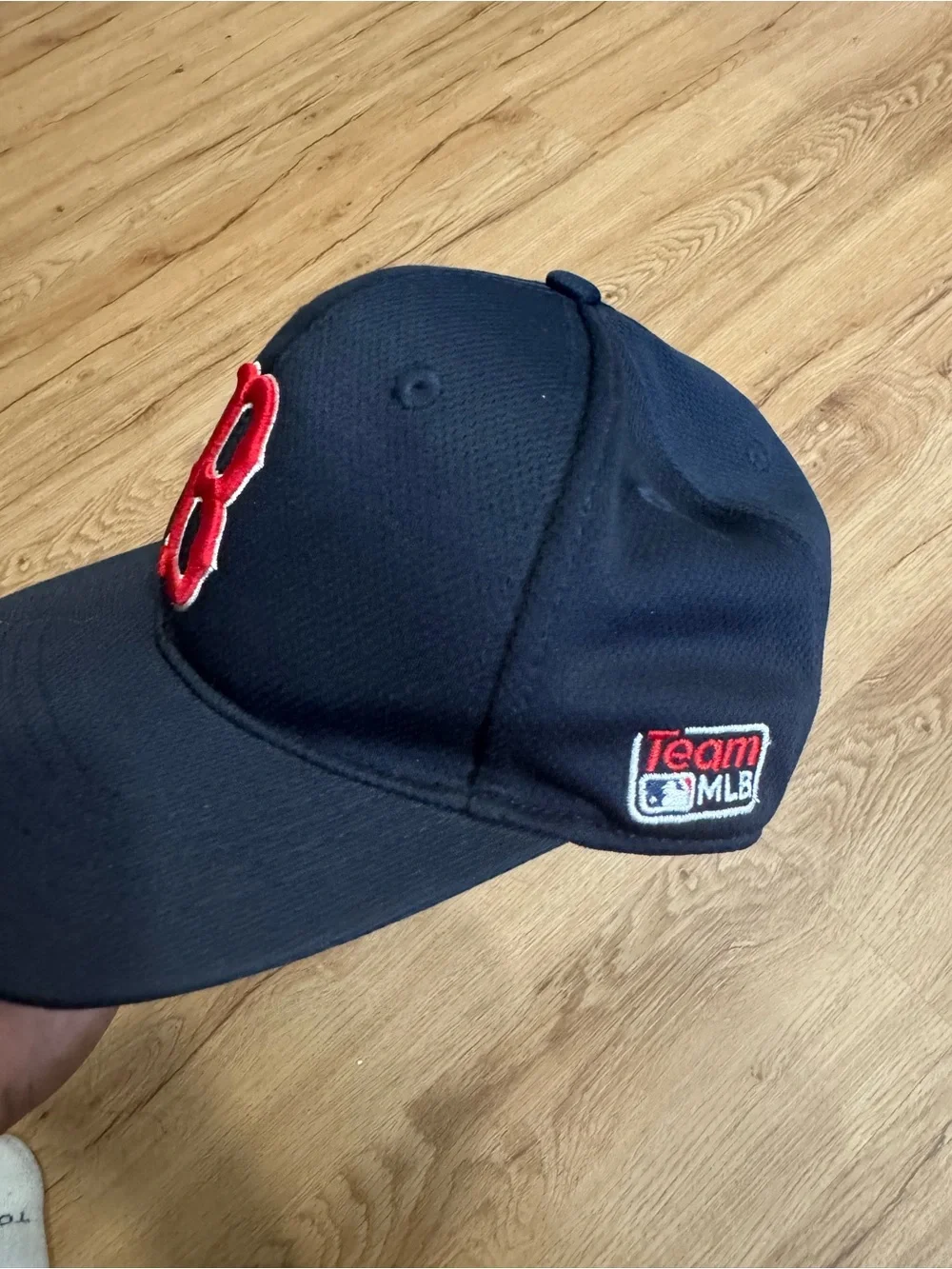 Boston Red Sox MLB ' Navy Baseball Cap with Red 'B' Logo Team MLB